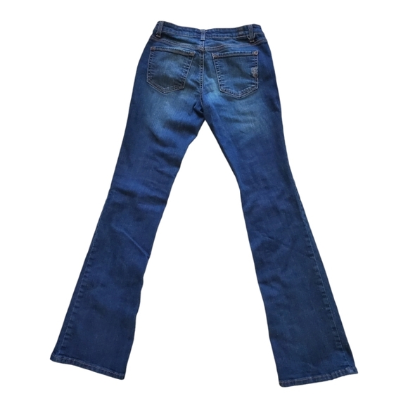 JESSICA SIMPSON Rockin curvy bootcut denim jeans. Size 26 - Picture 4 of 11